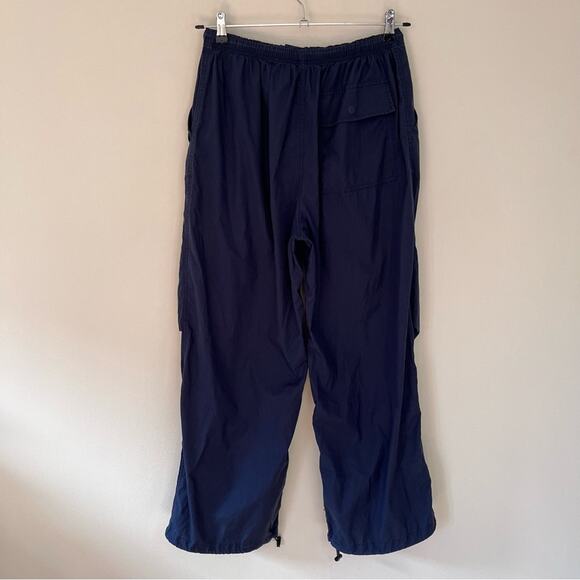 Rag & Bone Becky Flight Adjustable Relaxed Straight Leg Cargo Pants Navy - Picture 8 of 10